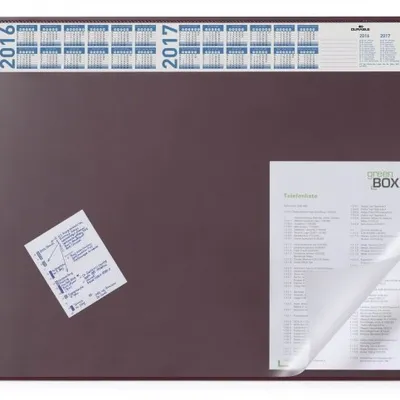 Podkładka Na Biurko z Kalendarzem 520x650mm Czerwona /Durable 720403