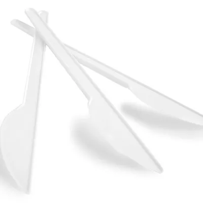 Nóż Plastikowy Office Products 17Cm 100Szt. Biały