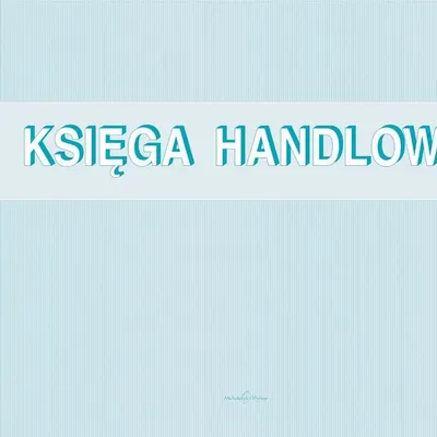 Księga Handlowa - Amerykanka B3 Offset 705-L /MiP