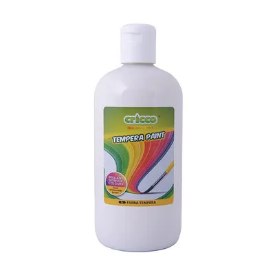 Farba Tempera Cricco 500ml Biała