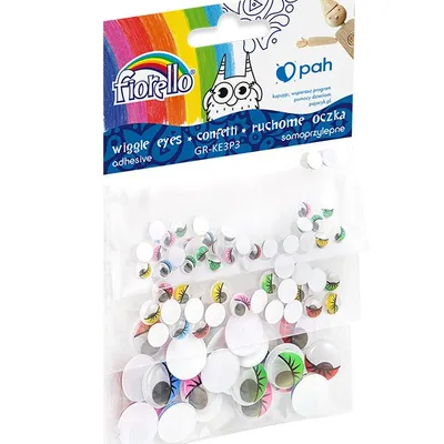 Confetti Fiorello GR-KE3P3 oczka samoprzylepne z rzęsami