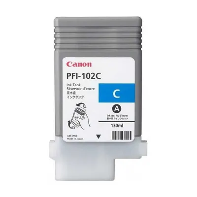 Canon PFI-102C iPF500/600/700/LP17/24 Cyan (Oryg.)