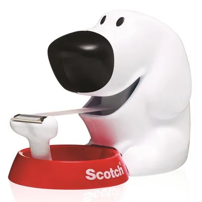 Dyspenser Do Taśm Scotch W Kształcie Pieska (C31-Dog) Taśma Gratis