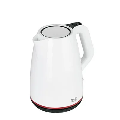 Czajnik plastikowy 1,7 L Adler AD 1277 white