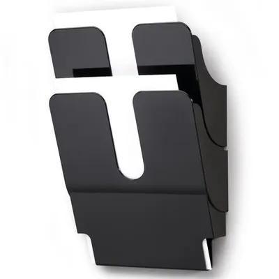 Pojemniki Na Dokumenty FlexiPlus A4 Pionowe 2szt. Czarne /Durable 1709008060