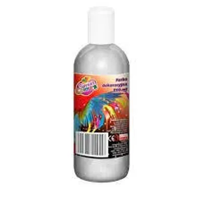 Farba Plakatowa 250ml Brokatowa Srebrna Sweet Colours / Otocki