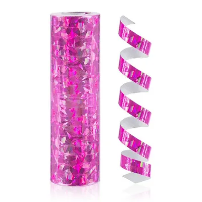 Serpentyny holograficzne fioletowe/ 24 szt. /GoDan