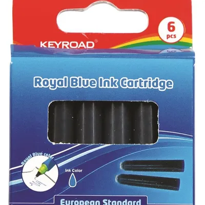 Naboje Do Piór Keyroad 6 Szt. Zawieszka Niebieski
