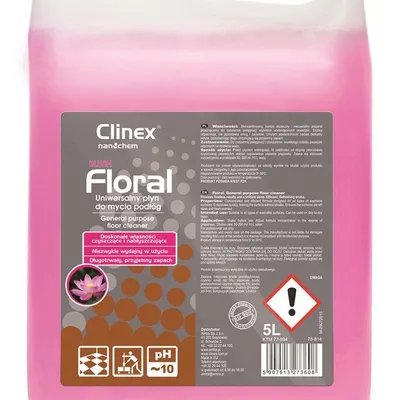 Uniwersalny Płyn Clinex Floral Blush 5L 77-894 Do Mycia Podłóg