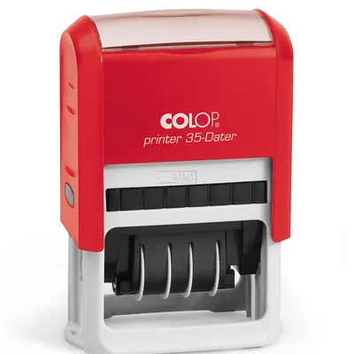 Datownik Colop Printer 35-Dater Cyfrowy ( Czerwona Poduszka )