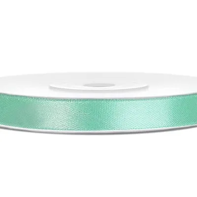 Wstążka Dekoracyjna 12mm x 25m Miętowa