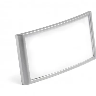 Identyfikator z Magnesem Classic 30x65mm 10szt. Srebrny /Durable 854023