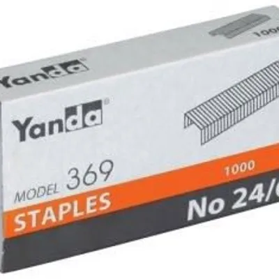 Zszywki 24/6 1000szt. /Yanda