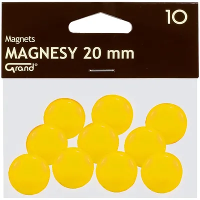 Magnes 20mm GRAND żółty