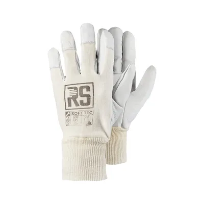 Rękawice RS Soft Tec Monterskie Rozm.8 Białe /RS-Schutz