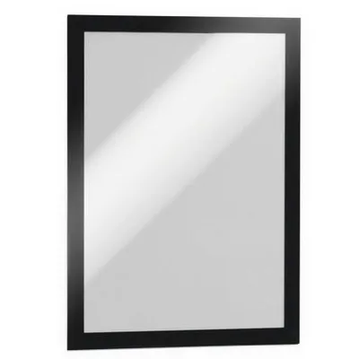 Samoprzylepna Magnetyczna Ramka Duraframe A4 10szt. Czarna /Durable 488201