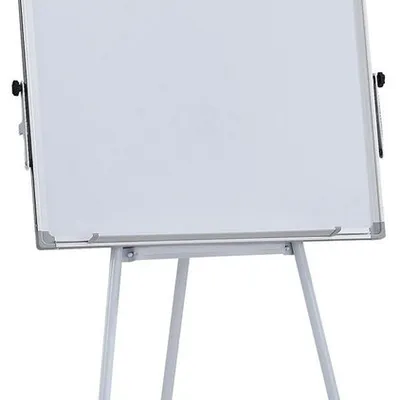 Flipchart Na Trójnogu Office Products 70X100Cm Tablica Suchoś. -Magn. Aluminiowa Rama Z Wyciąganymi Ramionami