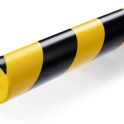 Profile ochronne E8R - ochrona krawędzi żółto-czarny / Durable