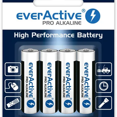 Bateria EverActive LR-6 AA Alkaliczna 4szt.