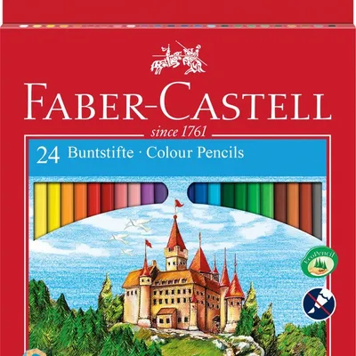 Kredki Zamek 24 Kol. [120124] / Faber-Castell