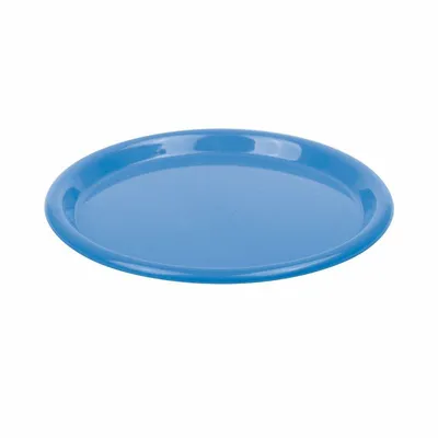 Talerz Plastikowy 25,5cm (szt.) Okrągły Party Niebieski / Mintra