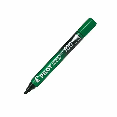 Marker Permanentny SCA-100 Zielony Okragły /Pilot SCA-100-G