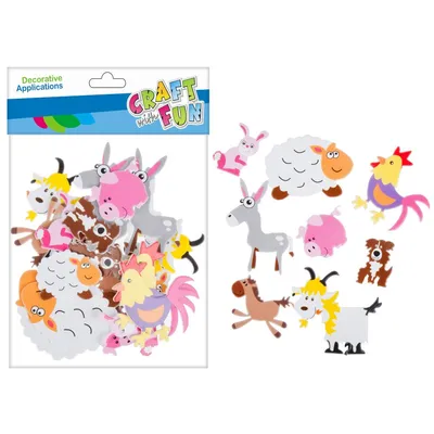 Naklejki piankowe samoprzylepne Zwierzęta domowe /Craft With Fun 463445