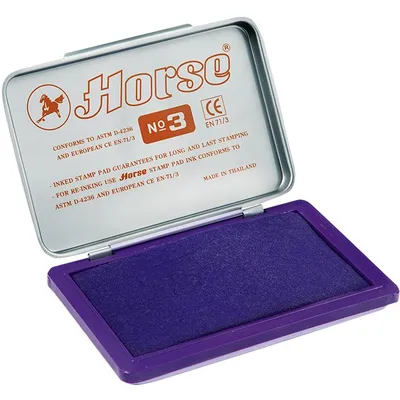 Poduszka do stempli HORSE nr3 – fioletowa 85x54mm