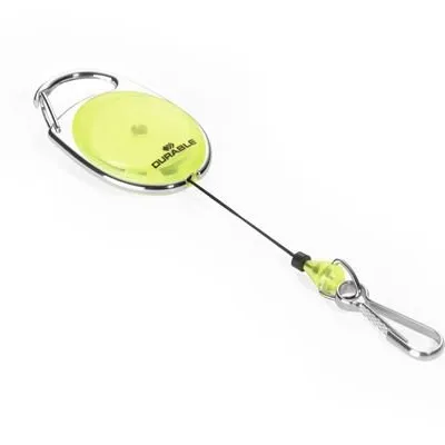 Mechanizm Ściągający Jojo Style (Karabińczyk) 80cm 10szt. Żółty /Durable 832704