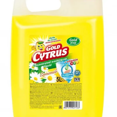 Gold Cytrus Płyn do Mycia Naczyń 5L Rumianek /Gold Drop