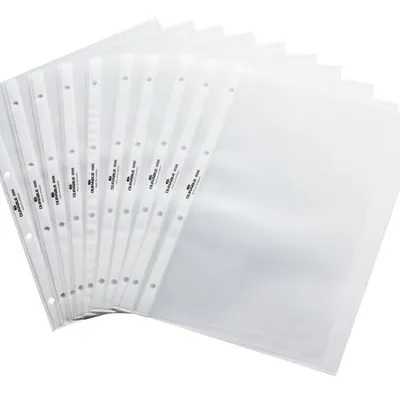 Kieszenie do Flipchartu Stołowego Poziomego A4 10szt. /Durable 856619