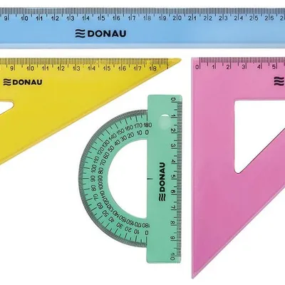 Zestaw Geometryczny Donau Duży Zawieszka Mix Kolorów