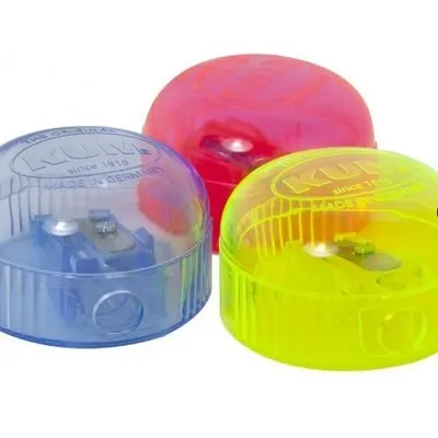 Temperówka KUM Z Pojemnikiem Fluorescencyjna 1szt.