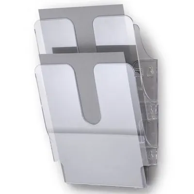 Pojemniki Na Dokumenty FlexiPlus A4 Pionowe 2szt. Przezroczyste /Durable 1709008400