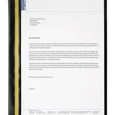 Skoroszyt Do Oprawy A4 Durabind 30 Kartek Czarny /Durable 225001