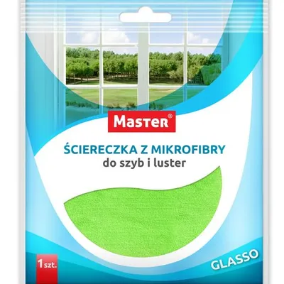 Ścierka z Mikrofibry do Szyb Glasso /Master