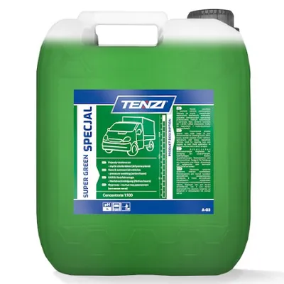Tenzi Aktywna Piana do Mycia Ciężarówek, Maszyn Rolniczych Super Green Specjal 5L
