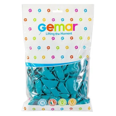 Balony G110 pastel turkusowo-niebieskie 12" / 100 szt. /GoDan
