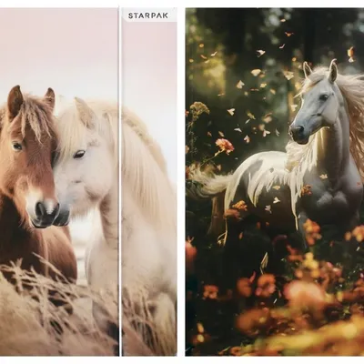 Teczka A4 z Gumką Sweet Horses /Starpak