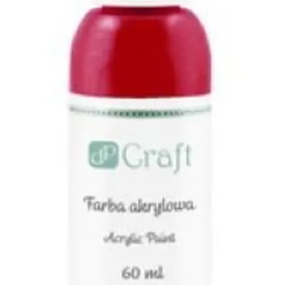 Farba Akrylowa 60 ml - Naphthol Carmine /DpCraft