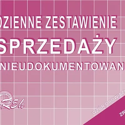 Dzienne Zeestawienie Sprzedaży(nieudok.) 1/3 A4 R5-H /Mip