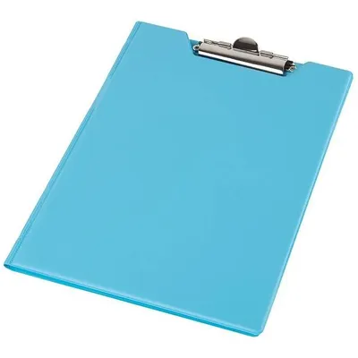 Clipboard A4 PVC Zamykany Pastel Niebieski /Panta Plast