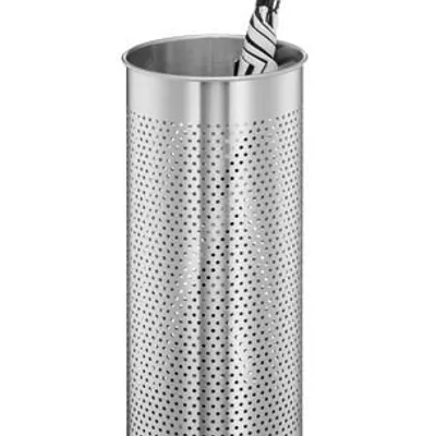 Stojak na Parasole Nierdzewny Stalowy Okrągły Eco Srebrny /Durable 337123