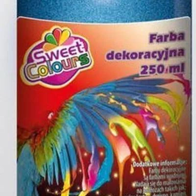 Farba Plakatowa 250ml Metaliczna Niebieska Sweet Colours / Otocki