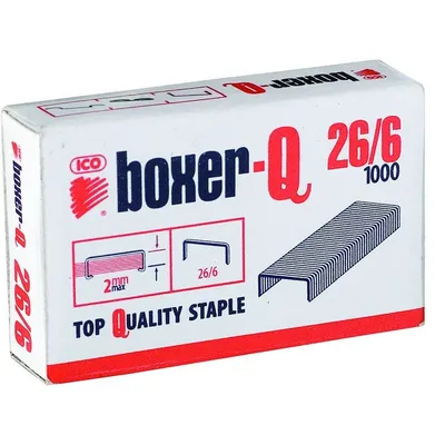 Zszywki Boxer-Q 26/6