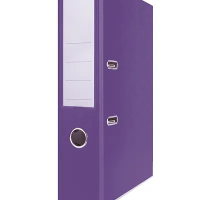 Segregator A4/75 Fioletowy Okuty /Basic