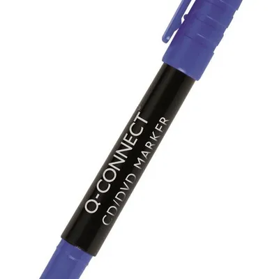 Marker Do Płyt Cd/Dvd Q-Connect 1mm (Linia) Niebieski