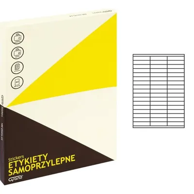 Etykiety Samoprzylepne 70x16,9 51/A4 A'100 /Grand