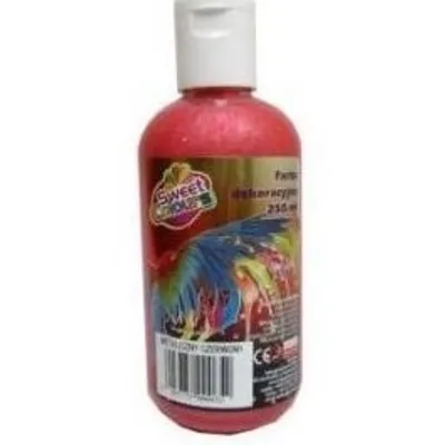 Farba Plakatowa 250ml Metaliczna Czerwona Sweet Colours / Otocki