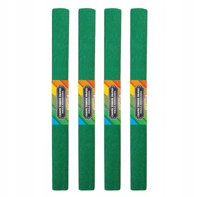 Bibuła Marszczona 50x200cm Ciemny Zielony /Starpak